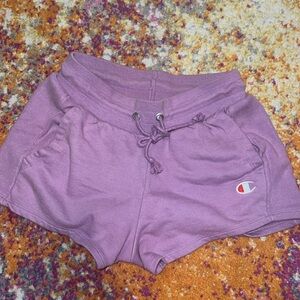 Purple Champion Sweat Shorts